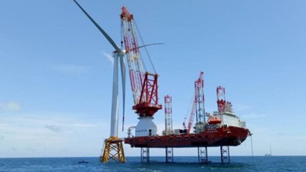 Морская электростанция в Янцзяне компании CGN Group